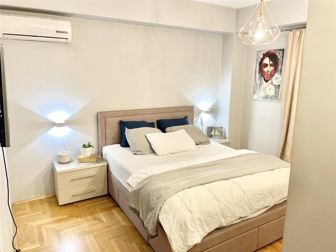 Наместен стан, 3 спални, 90м², Аеродром, новоградба