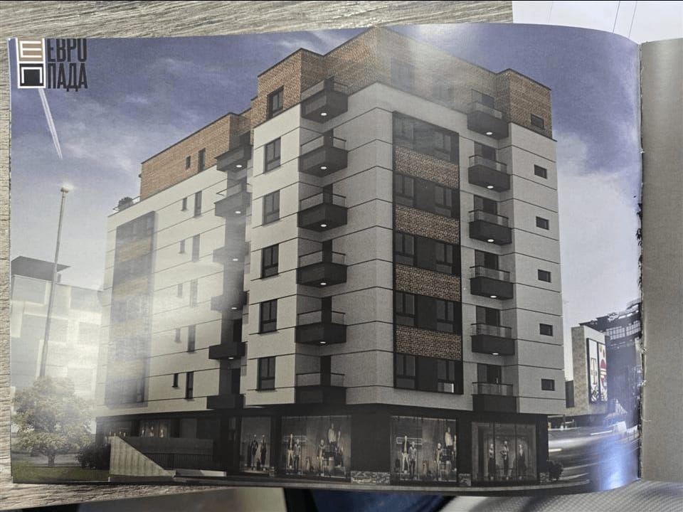 2-собен стан од 49m² во градба, Гази Баба, Скопје