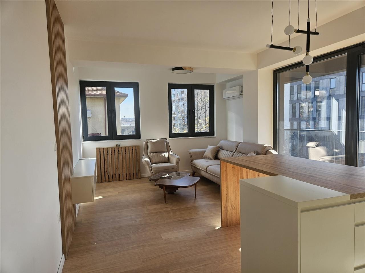 3-соби стан во Центар, 70м², балкон, источно-јужна ориентација
