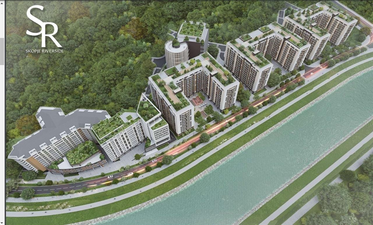 Nov stan vo gradba 50m2, Gazi Baba-Keramidnica, 2 sobi