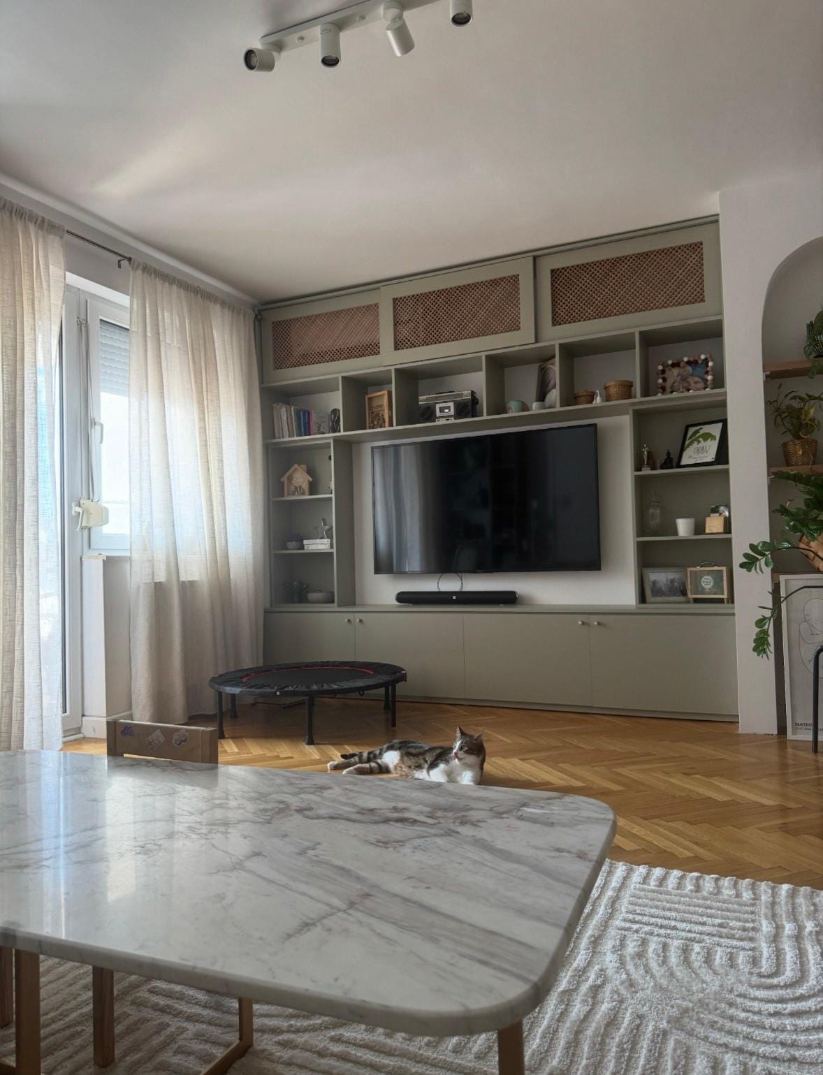 Наместен стан 2 спални, Аеродром, 91м2