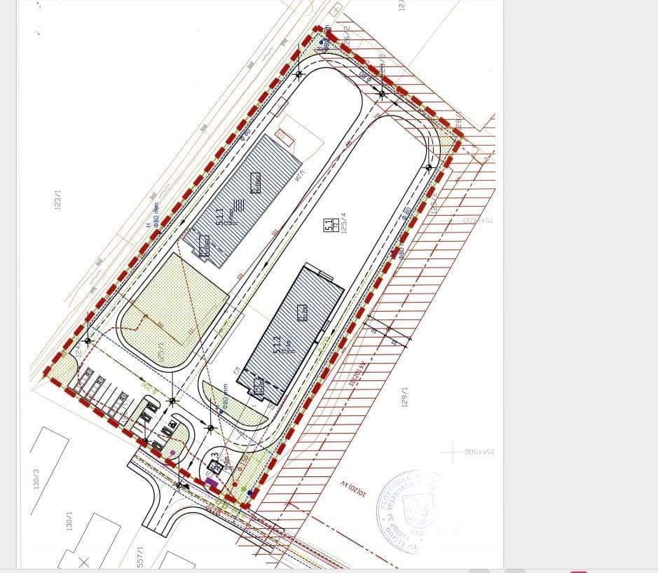 Плац 18,000 м² со Халa во Трубарево, Скопје