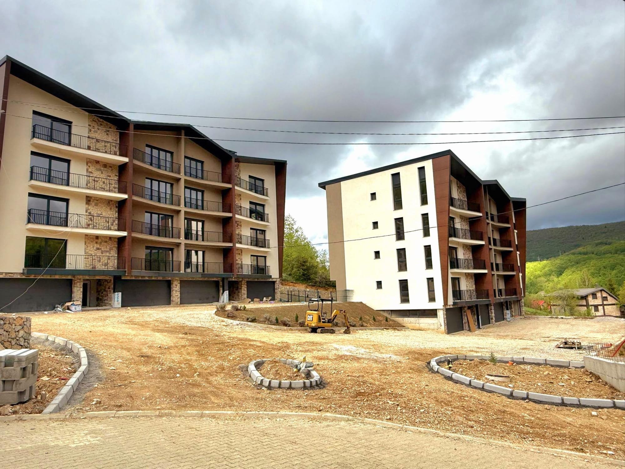 Луксузен нов стан 3 соби, 70м², Маврово, Скопје