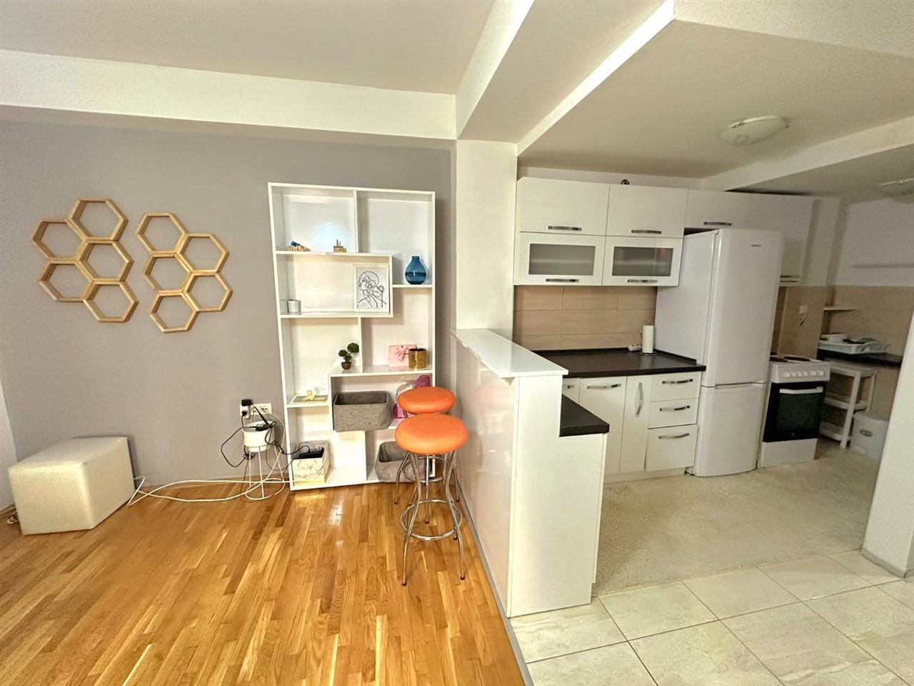 Комплетно наместен стан во Дебар Маало, Скопје - 2 соби, 40м²