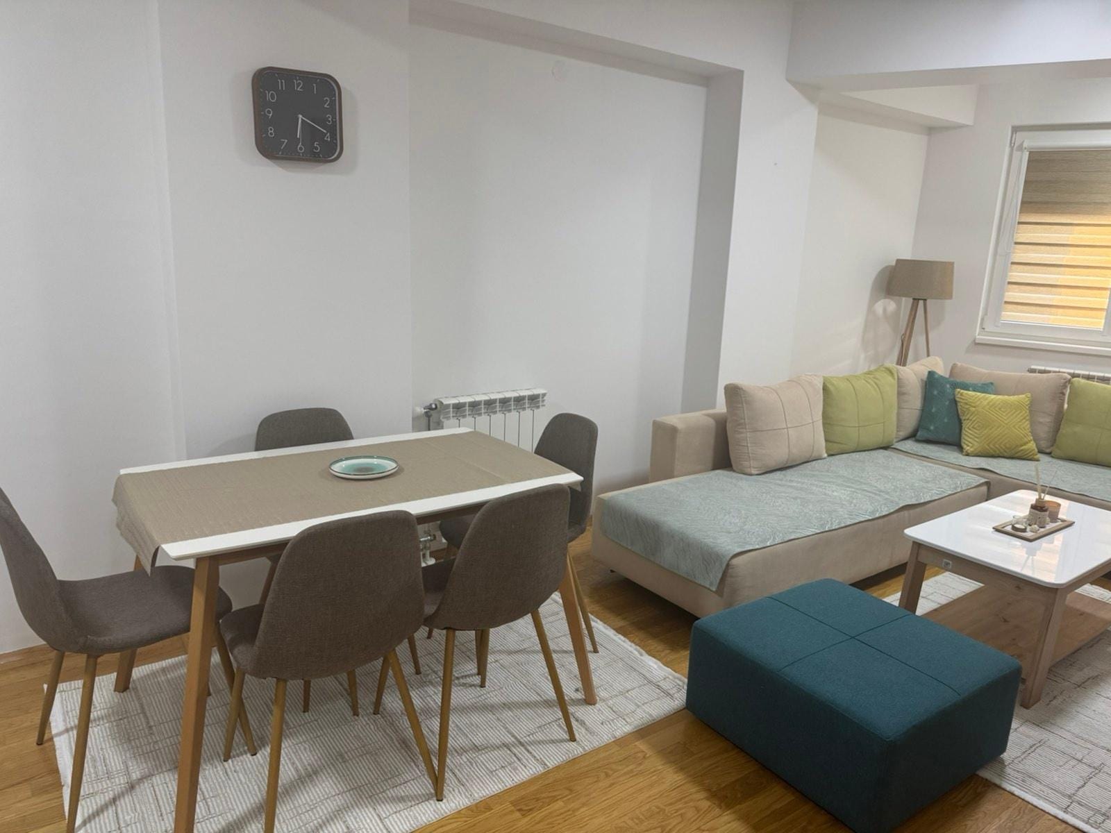 3-собен стан во Центар-Капиштец, 64м², наместен, паркинг