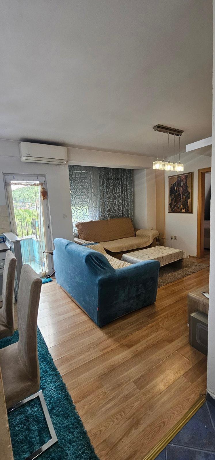 Стан 52м2, 2 спални во К.Вода, Скопје - терasa, асансер