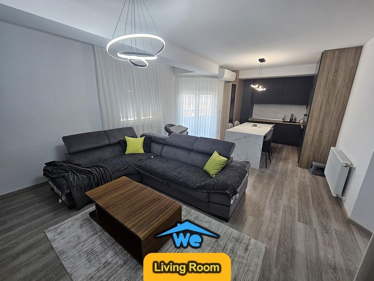 Луксузен трособен стан 76м2 за изнајмување - Штип