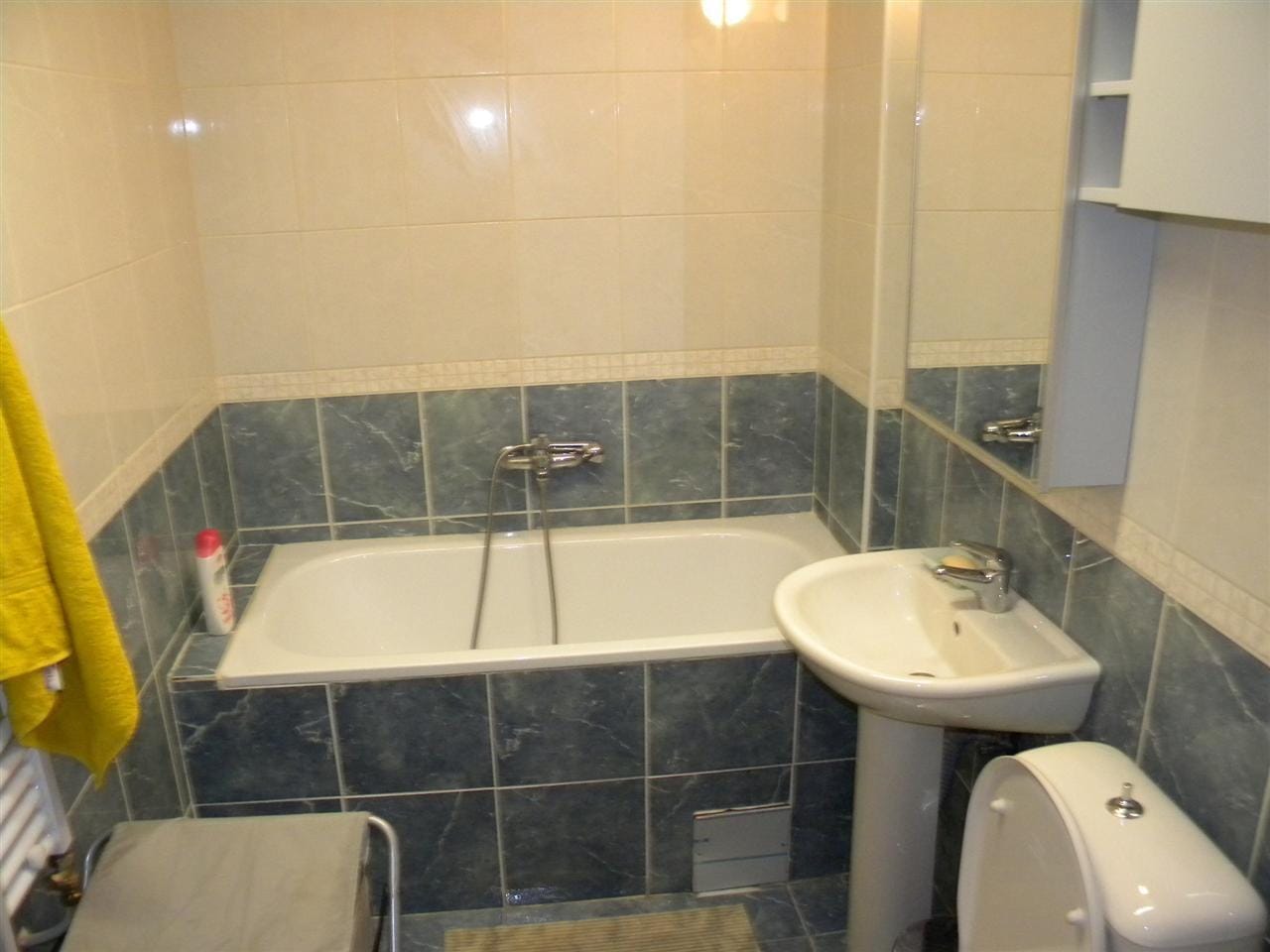 1-спална апартман во Центар со тераса, 59м², 3/5 кат