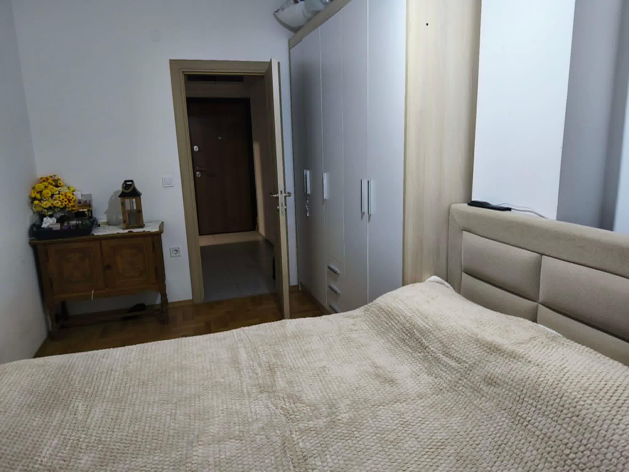 Стан 1 спална, Кисела Вода, 60м² со тераса и лифт