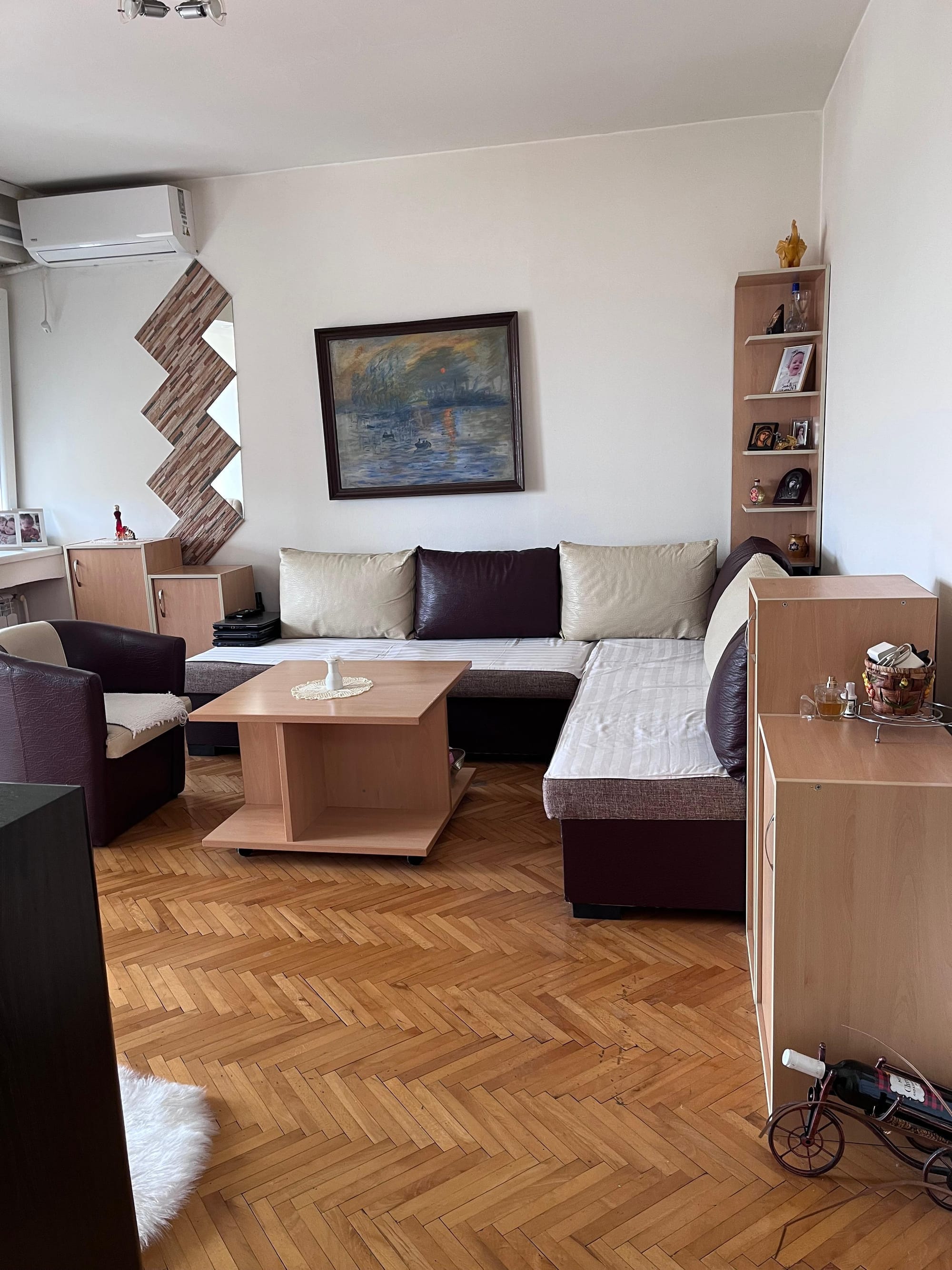 Стан 2 спални, тераса, Маџари 50м²