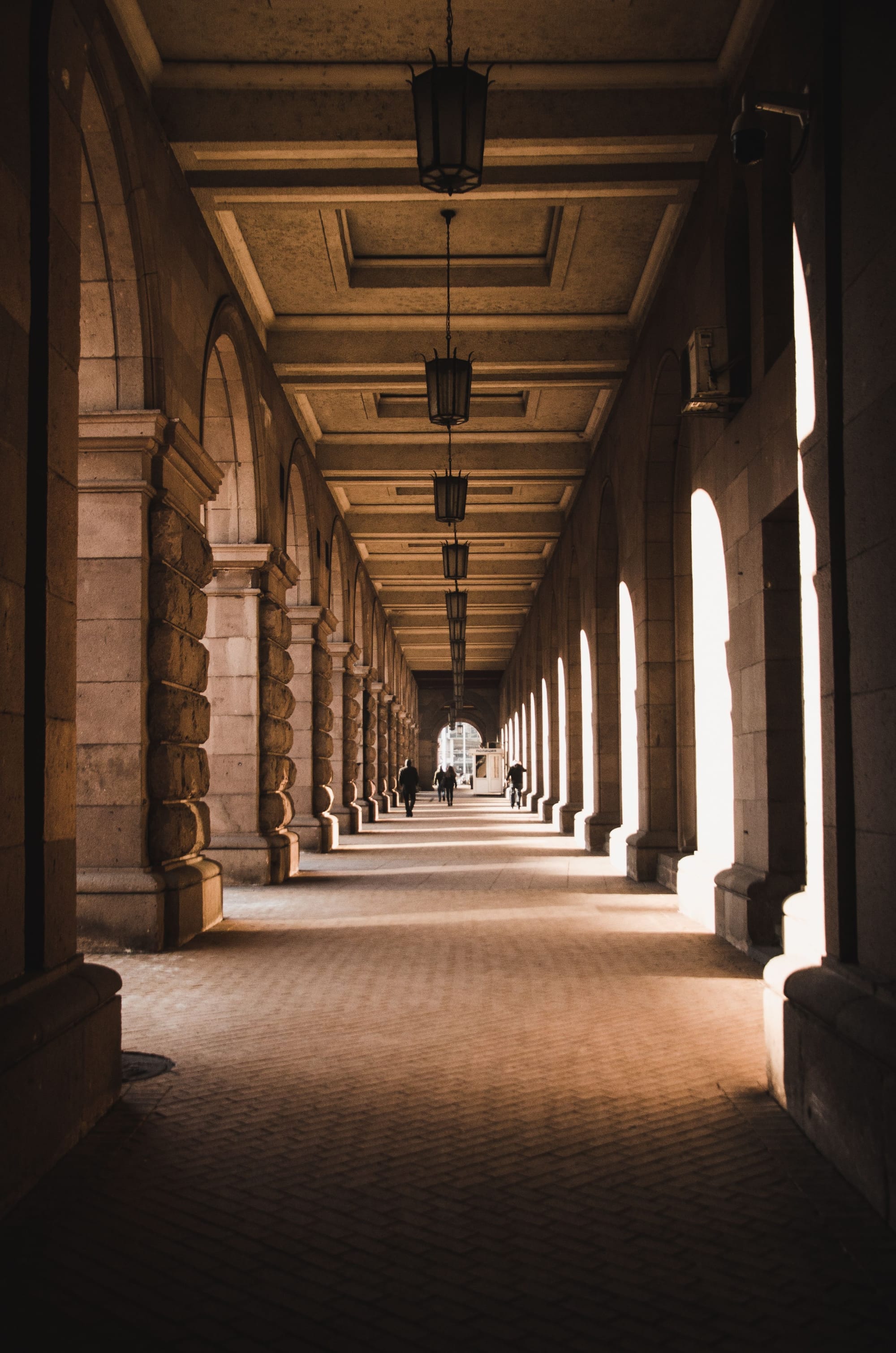 Lightplay on the streets of Sofia, Bulgaria